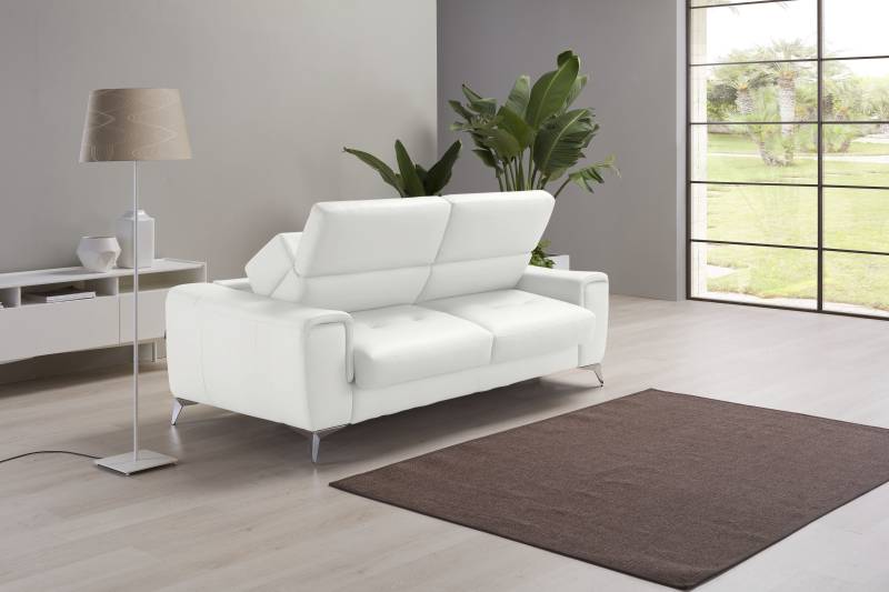 Egoitaliano Schlafsofa »Francine, Designsofa, Loungesofa mit Dauerschlaffunktion, Bettfunktion«, hochwertiger Metallbettrahmen & Matratze, Kopfteil manuell verstellbar von Egoitaliano