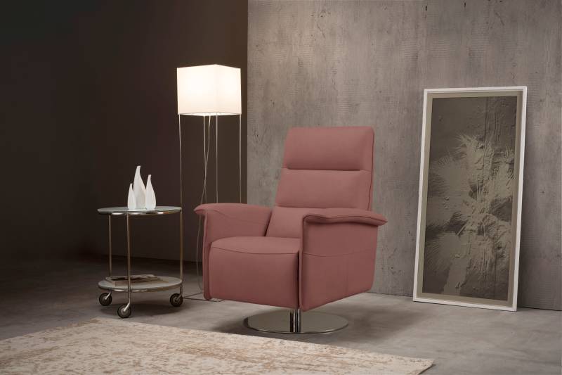 Egoitaliano Sessel »Kelly Designsessel«, drehbar, manuelle Relaxfunktion mit Push-Back-Mechanismus von Egoitaliano
