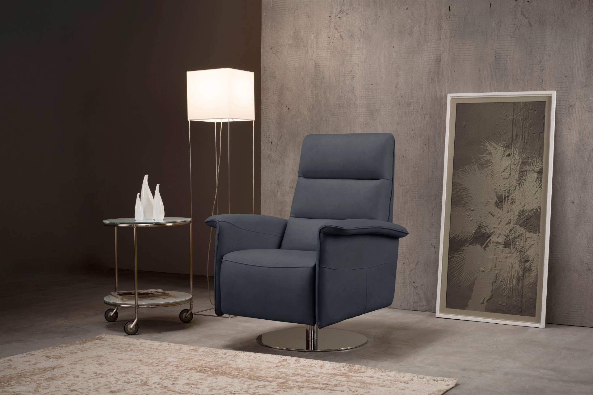 Egoitaliano Sessel »Kelly Designsessel«, drehbar, manuelle Relaxfunktion mit Push-Back-Mechanismus Egoitaliano Sessel »Kelly Designsessel«, drehbar, manuelle Relaxfunktion mit Push-Back-Mechanismus von Egoitaliano