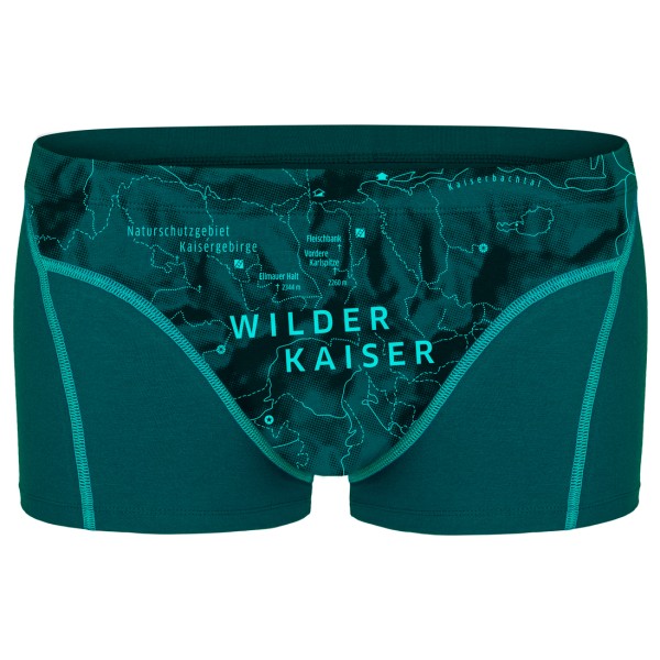 Ein schöner Fleck Erde - Wilder Kaiser - Unterhose Gr L;M;S;XL;XXL blau von Ein schöner Fleck Erde