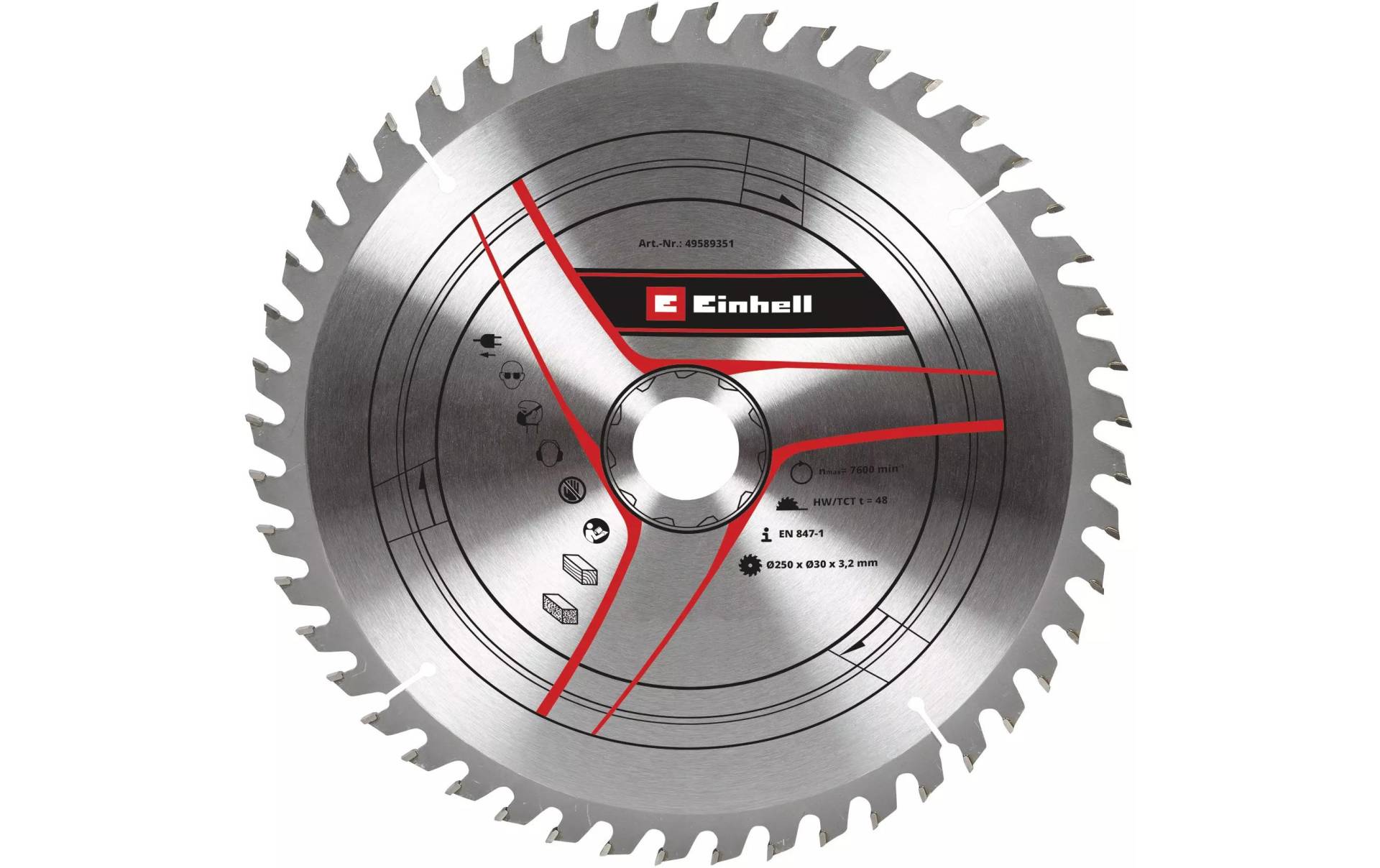 Einhell Kreissägeblatt »250 x 30 x 3.2 Z48« Einhell Kreissägeblatt »250 x 30 x 3.2 Z48« von Einhell