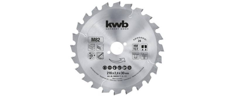 Einhell Sägeblatt »HM Ø 216 x 2,8 x 30 Z24« von Einhell