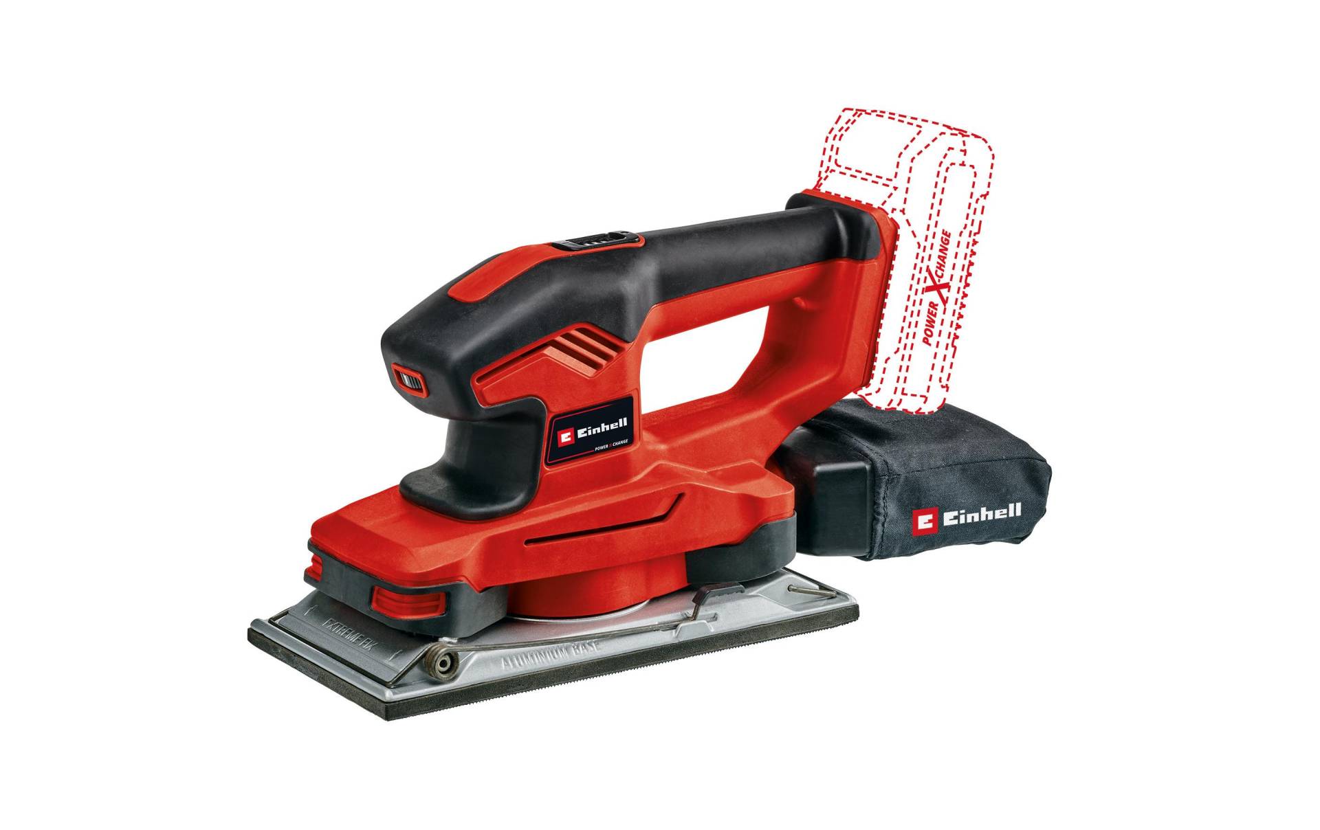 Einhell Schwingschleifer »18/230 Li Solo«, (Schleiffläche 230 x115 mm), Micro-Klettverschluss von Einhell