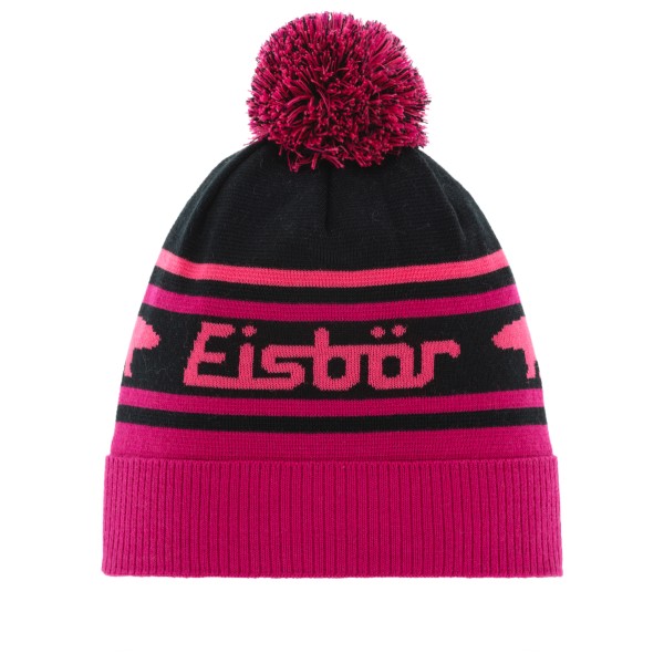 Eisbär - Chani Pompon Oversized Hat - Mütze Gr One Size rosa von Eisbär