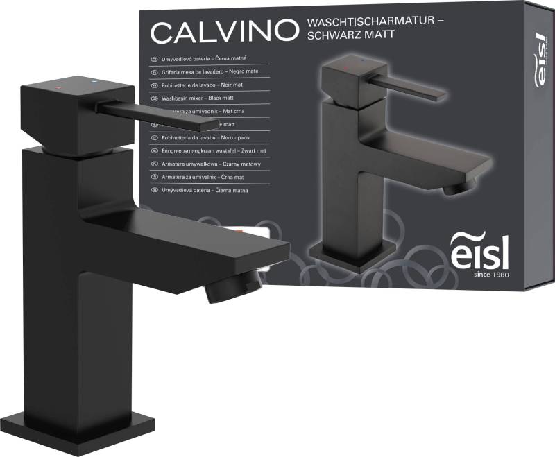 Eisl Waschtischarmatur »CALVINO«, geräuscharme Kartusche, Marken-Mischdüse, inkl. Zugstange von Eisl