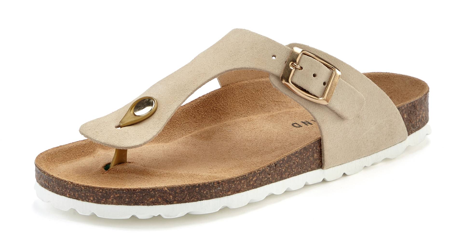 Elbsand Pantolette »Mule, Sandale, offener Schuh,«, aus hochwertigem Leder mit Komfortkorkfussbett, Unisex Elbsand Pantolette »Mule, Sandale, offener Schuh,«, aus hochwertigem Leder mit Komfortkorkfussbett, Unisex von Elbsand