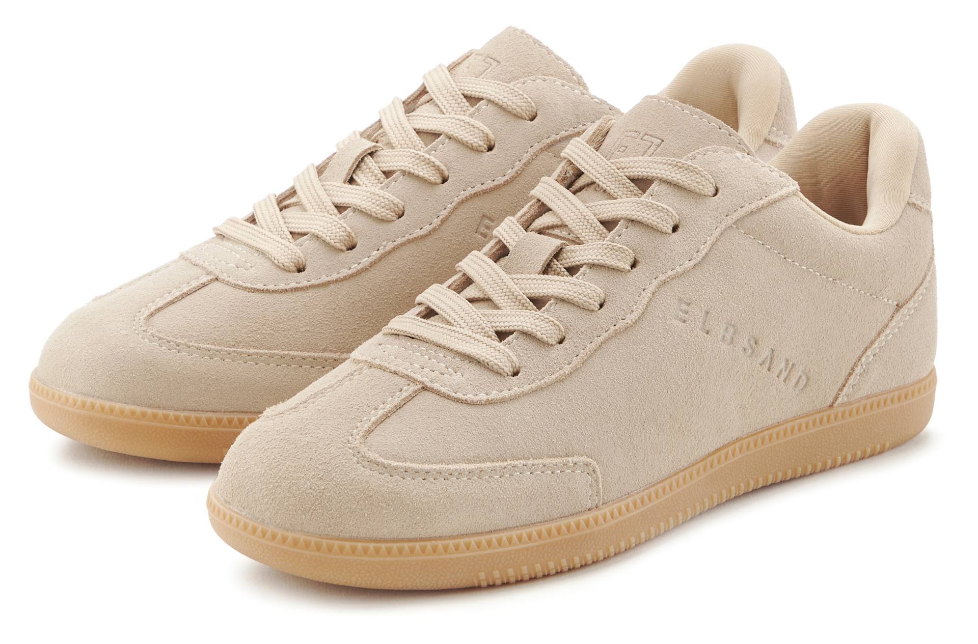 Elbsand Sneaker »Freizeitschuh, Schnürschuh«, Retro Sneaker, Lederschuh, Schnürhalbschuh aus Leder Unisex Elbsand Sneaker »Freizeitschuh, Schnürschuh«, Retro Sneaker, Lederschuh, Schnürhalbschuh aus Leder Unisex von Elbsand