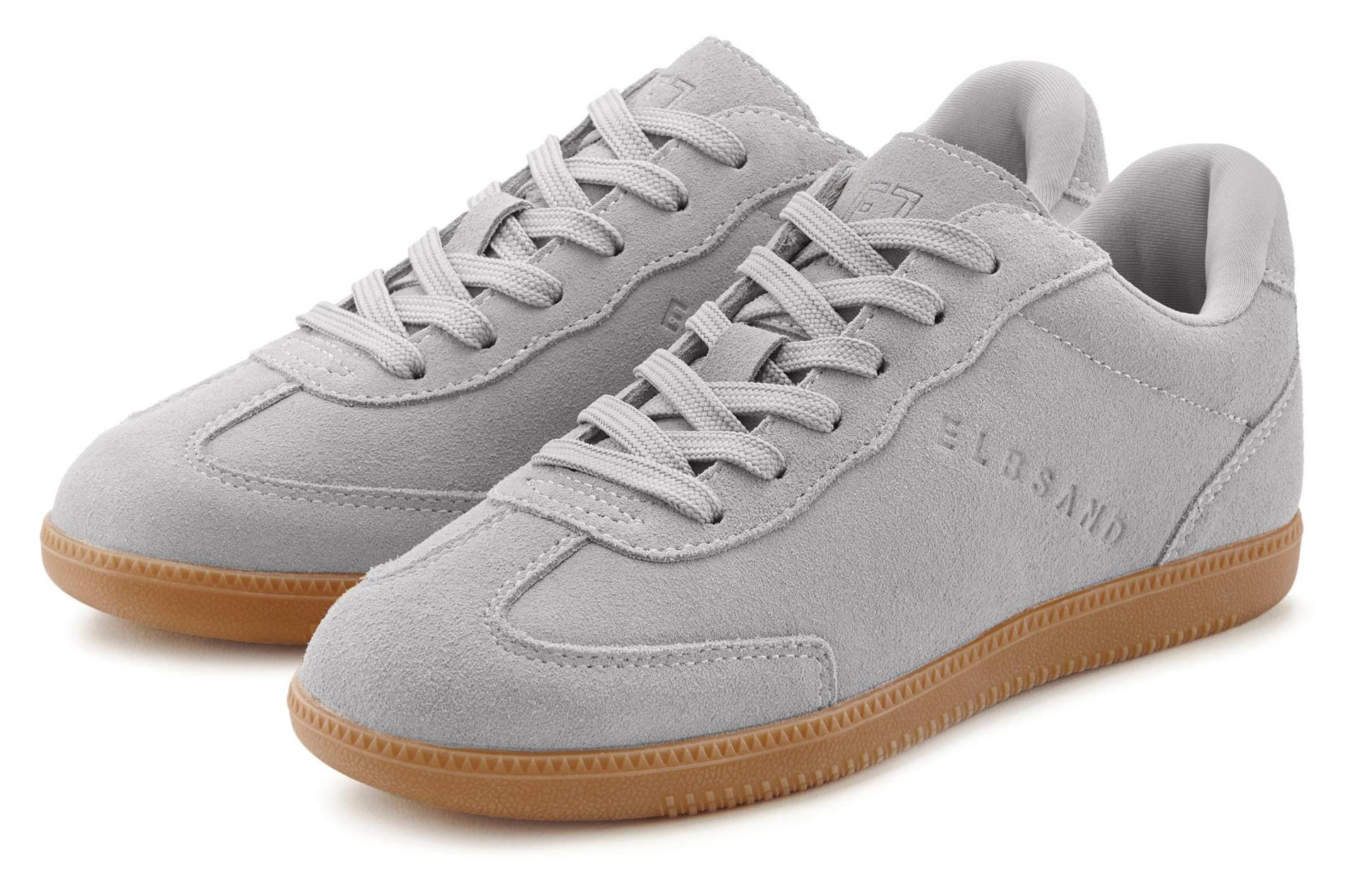 Elbsand Sneaker »Freizeitschuh, Schnürschuh«, Retro Sneaker, Lederschuh, Schnürhalbschuh aus Leder Unisex von Elbsand