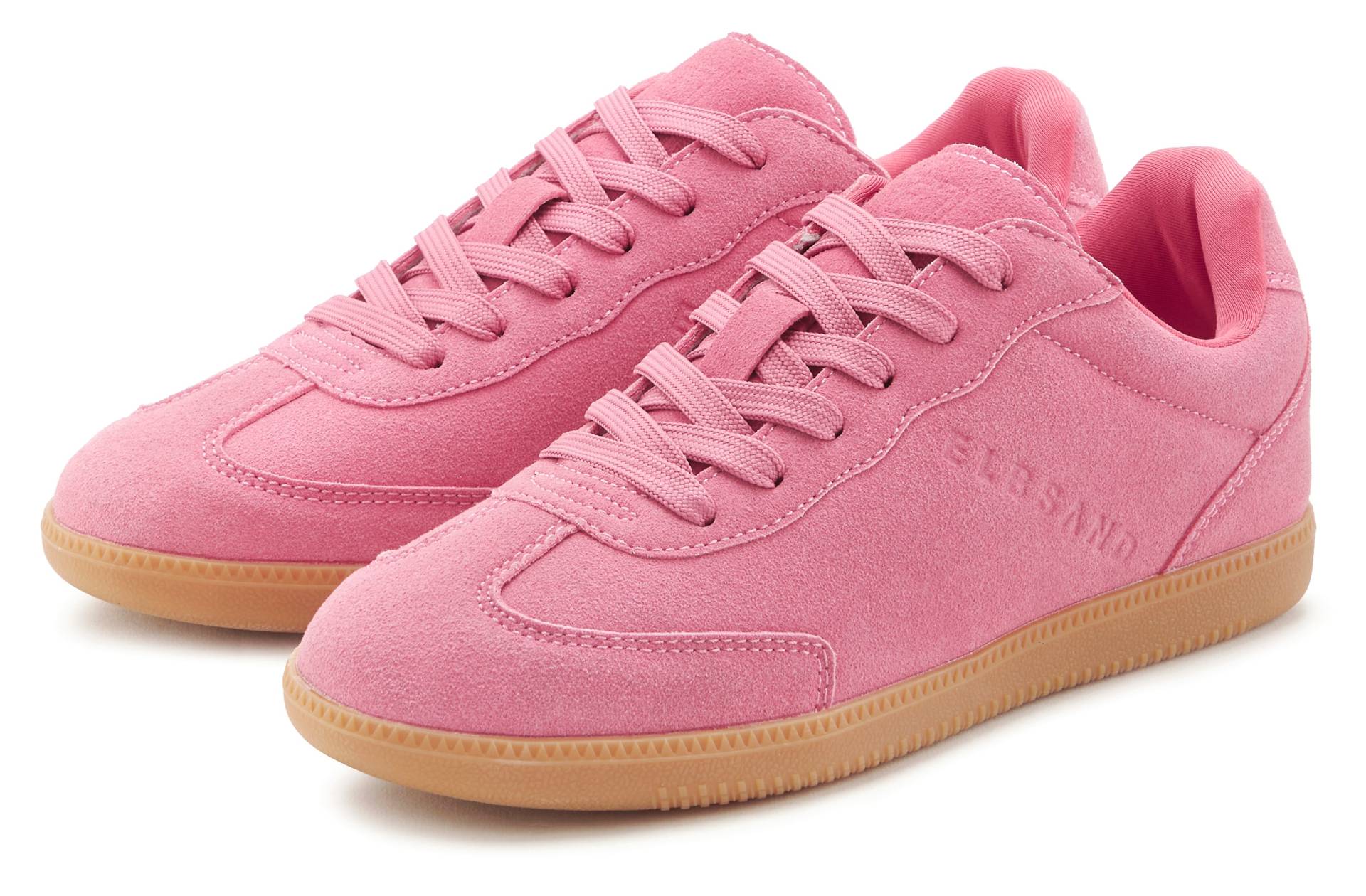 Elbsand Sneaker »Freizeitschuh, Schnürschuh«, Retro Sneaker, Lederschuh, Schnürhalbschuh aus Leder Unisex Elbsand Sneaker »Freizeitschuh, Schnürschuh«, Retro Sneaker, Lederschuh, Schnürhalbschuh aus Leder Unisex von Elbsand