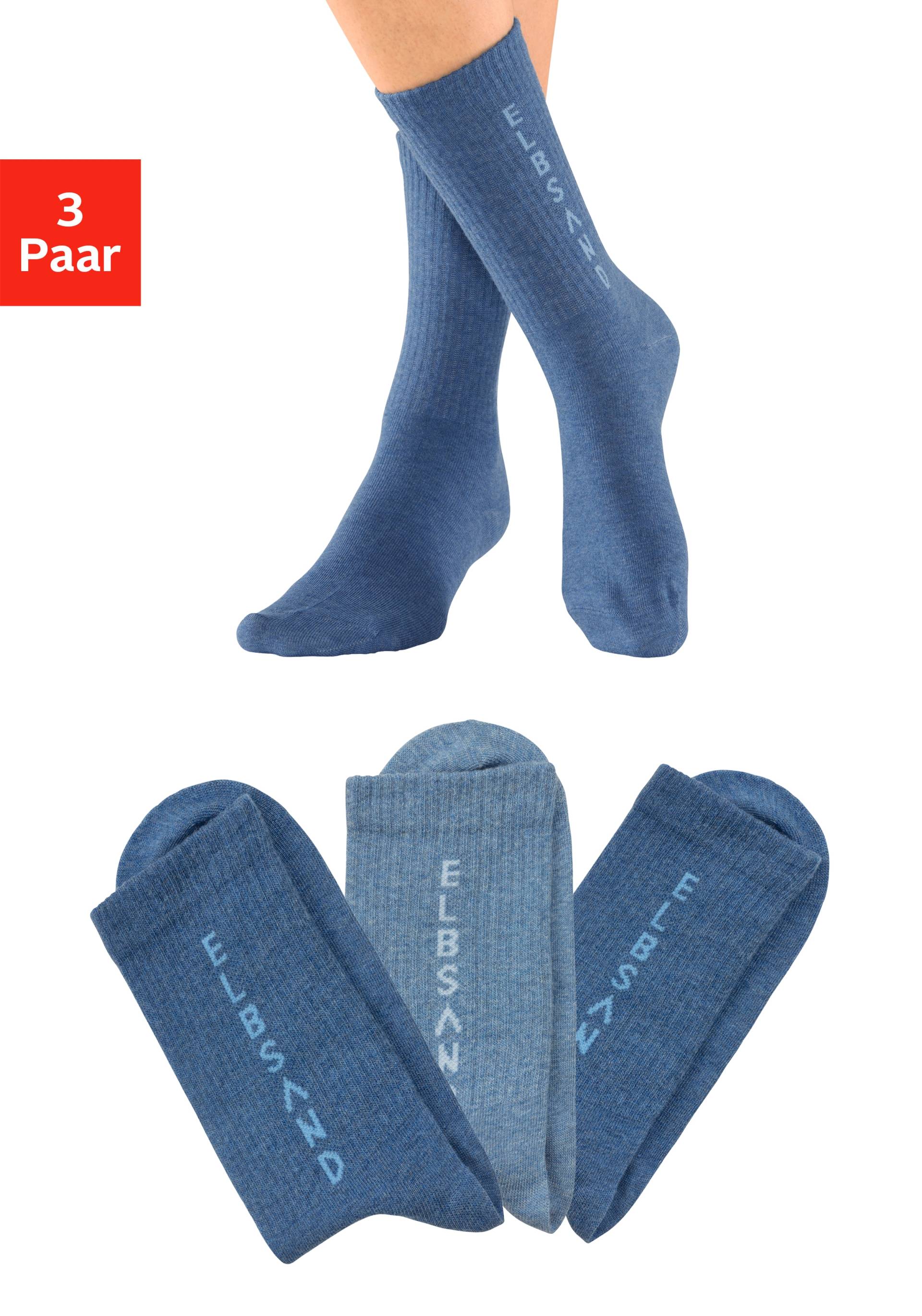 Elbsand Socken, (3 Paar) von Elbsand