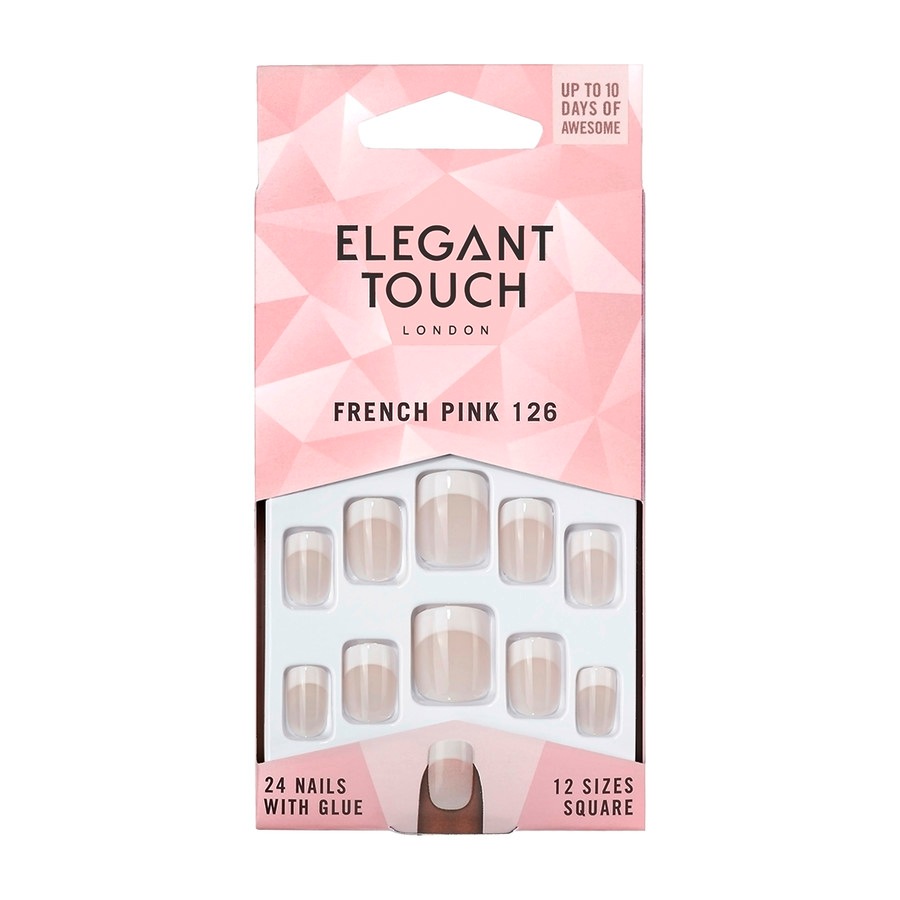 Elegant Touch  Elegant Touch French Nails - 126 S Pink kunstnaegel 1.0 pieces