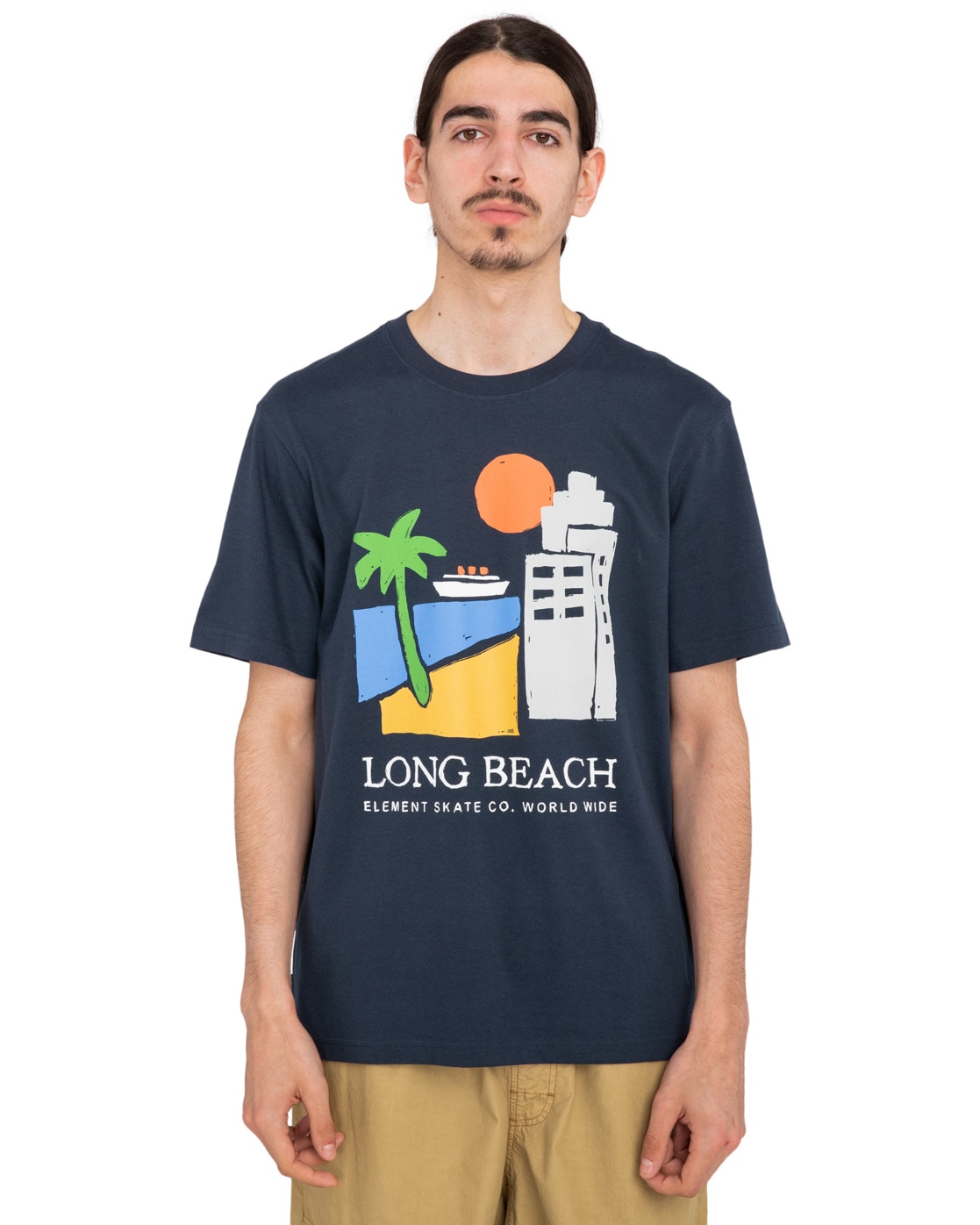 Element T-Shirt »Long Beach Worldwide« Element T-Shirt »Long Beach Worldwide« von Element
