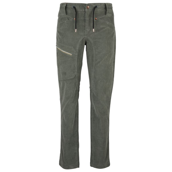 Elevenate - Women's Après Cord Pants - Freizeithose Gr M grau/oliv von Elevenate