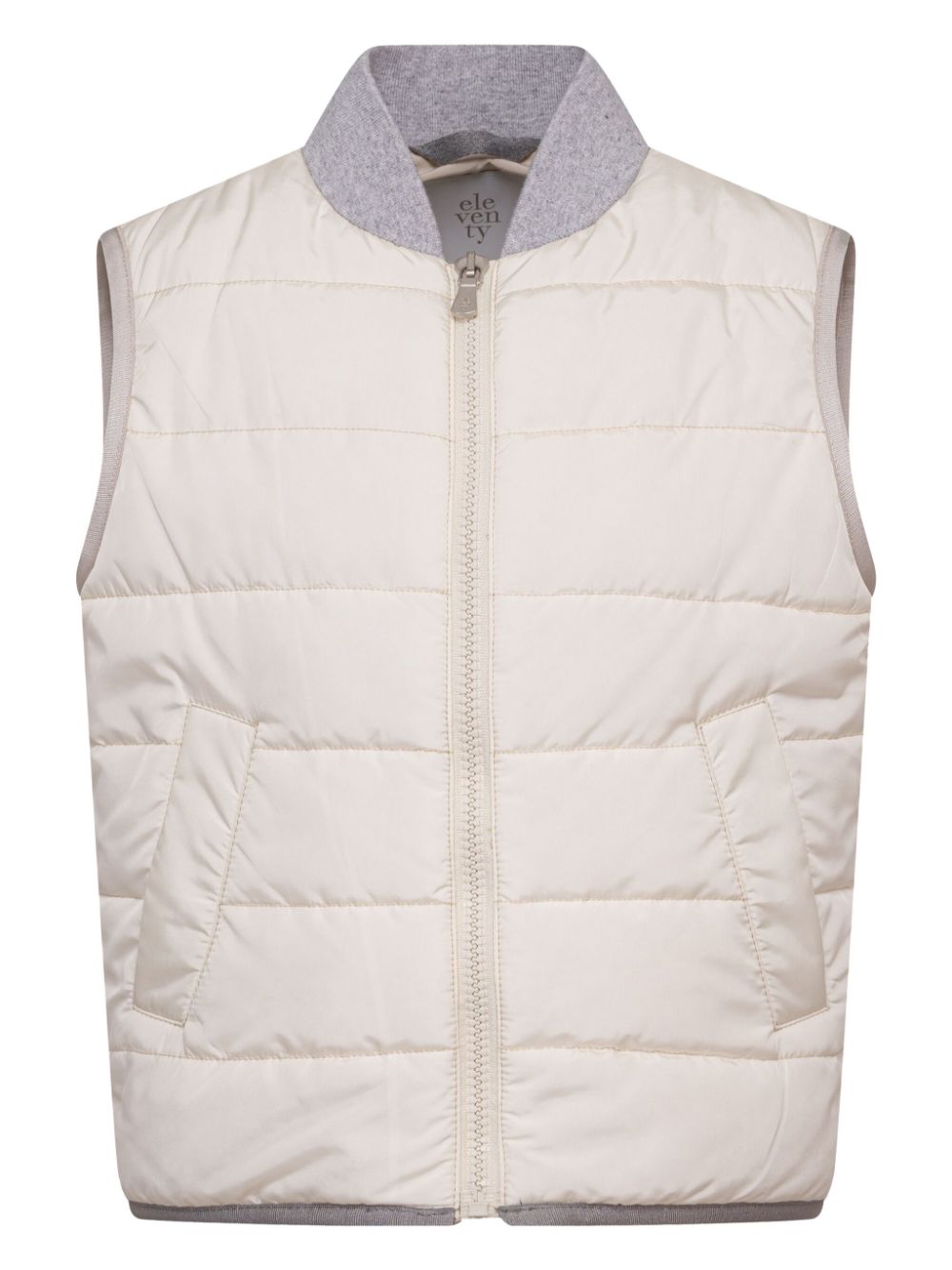 Eleventy Kids padded gilet - Neutrals von Eleventy Kids