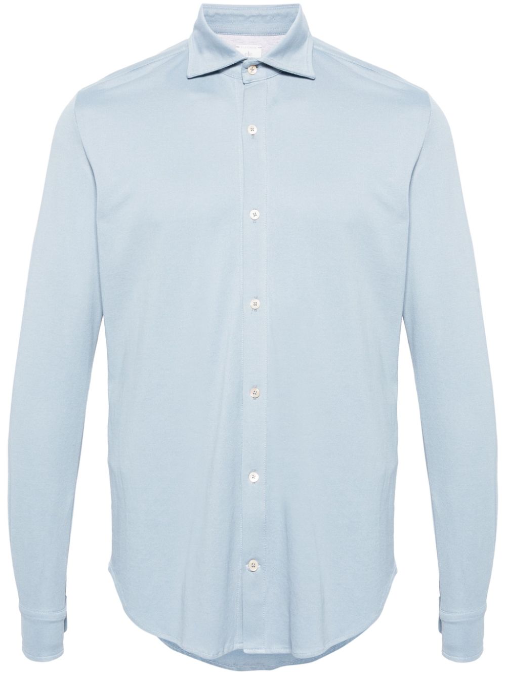 Eleventy classic-collar cotton shirt - Blue von Eleventy