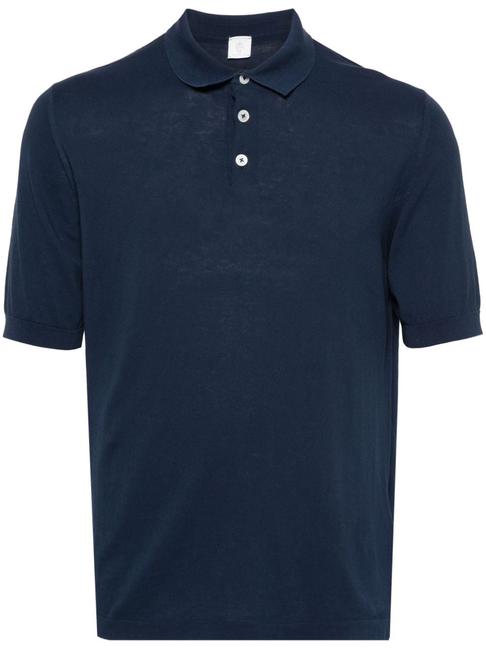 Eleventy cotton polo shirt - Blue von Eleventy