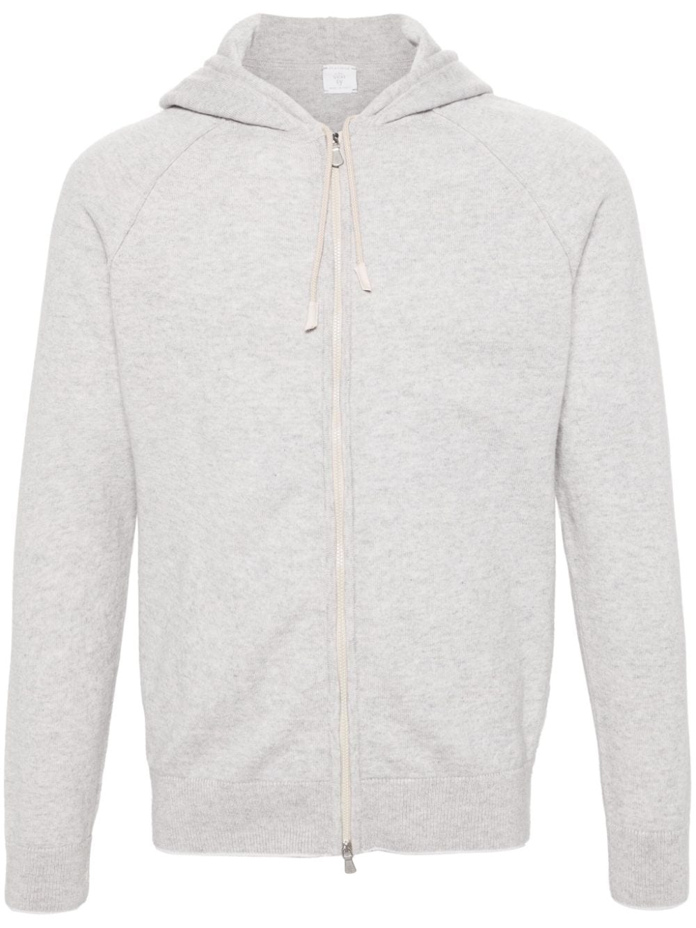 Eleventy hooded cashmere cardigan - Grey von Eleventy