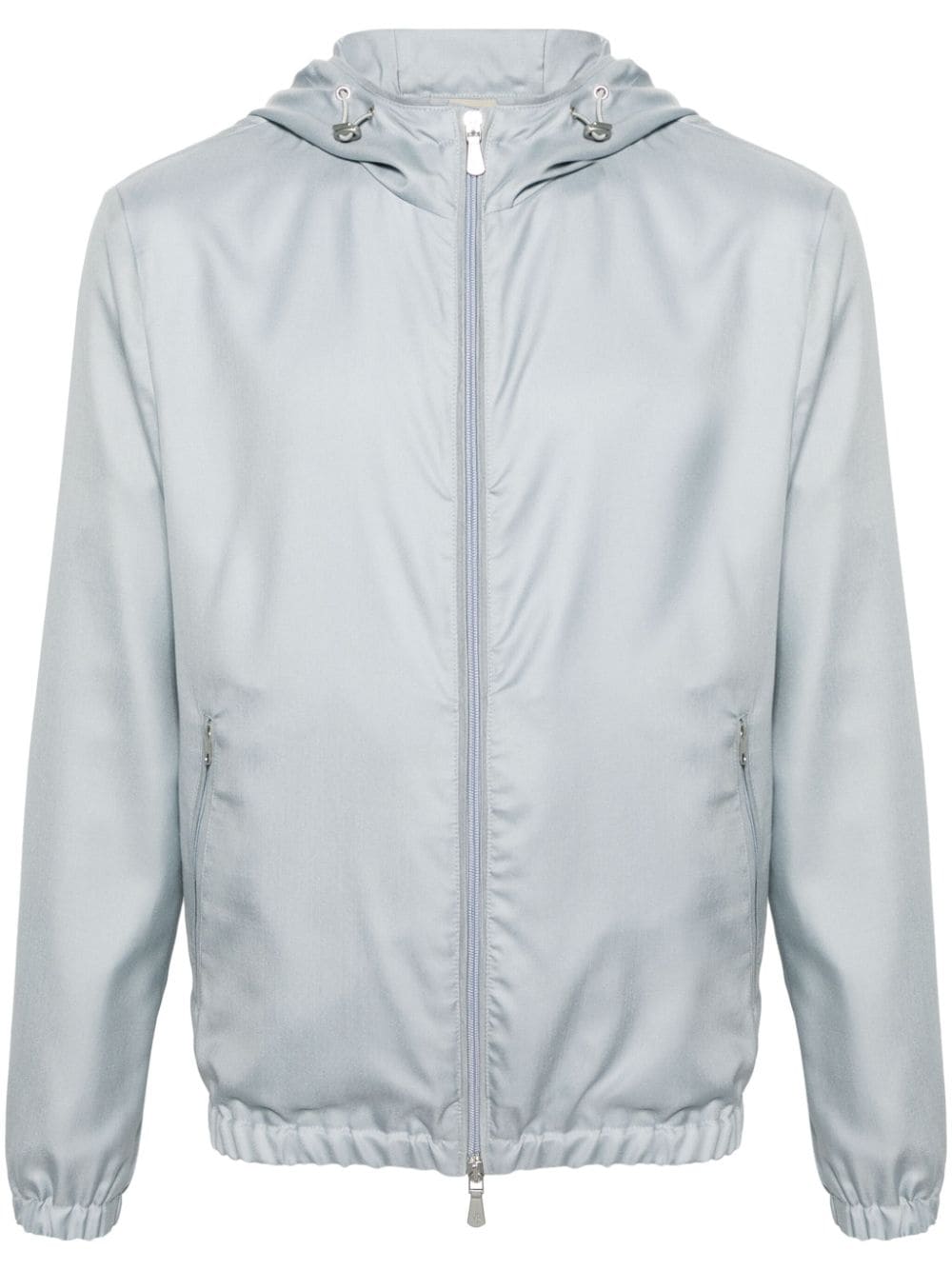 Eleventy lightweight hooded jacket - Blue von Eleventy