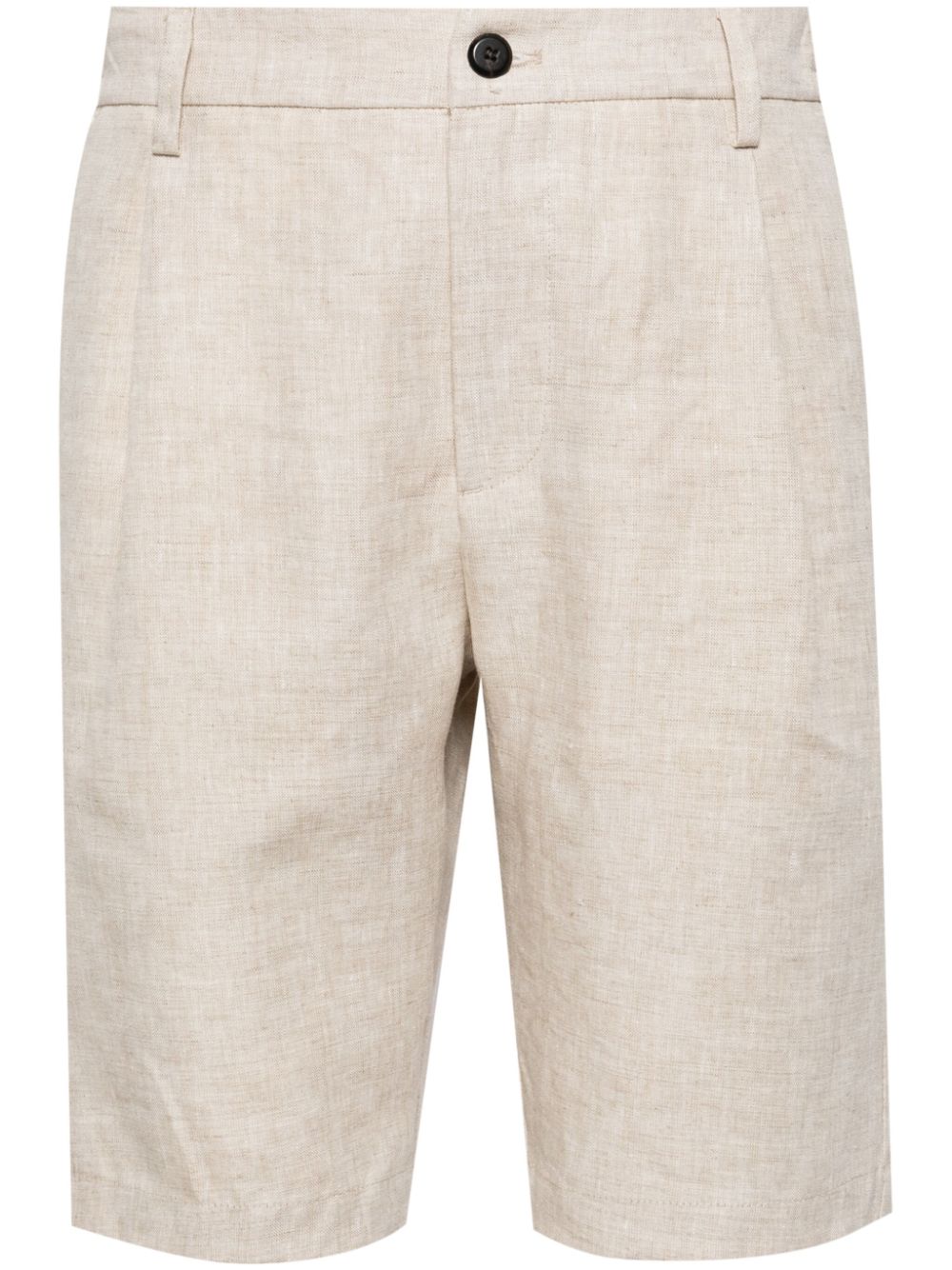 Eleventy linen bermuda shorts - Neutrals von Eleventy