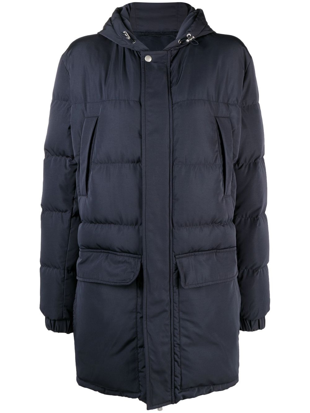 Eleventy padded hooded parka coat - Blue von Eleventy