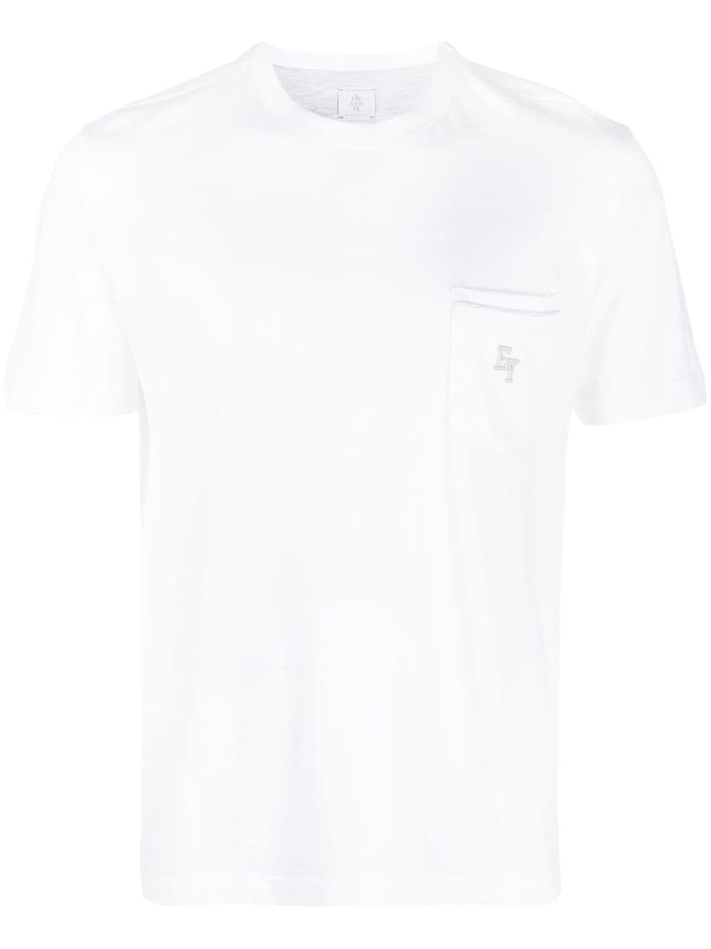 Eleventy short-sleeve cotton T-shirt - White von Eleventy