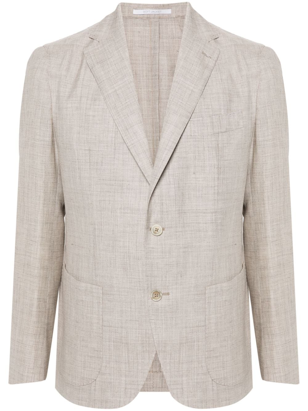 Eleventy single-breasted blazer - Neutrals von Eleventy