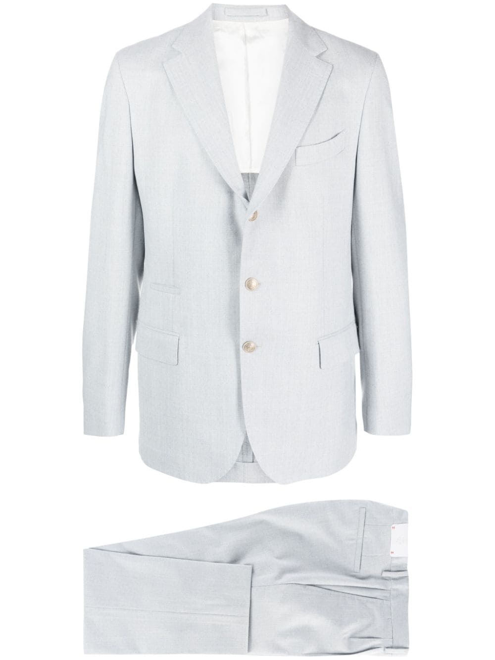 Eleventy single-breasted wool suit - Blue von Eleventy