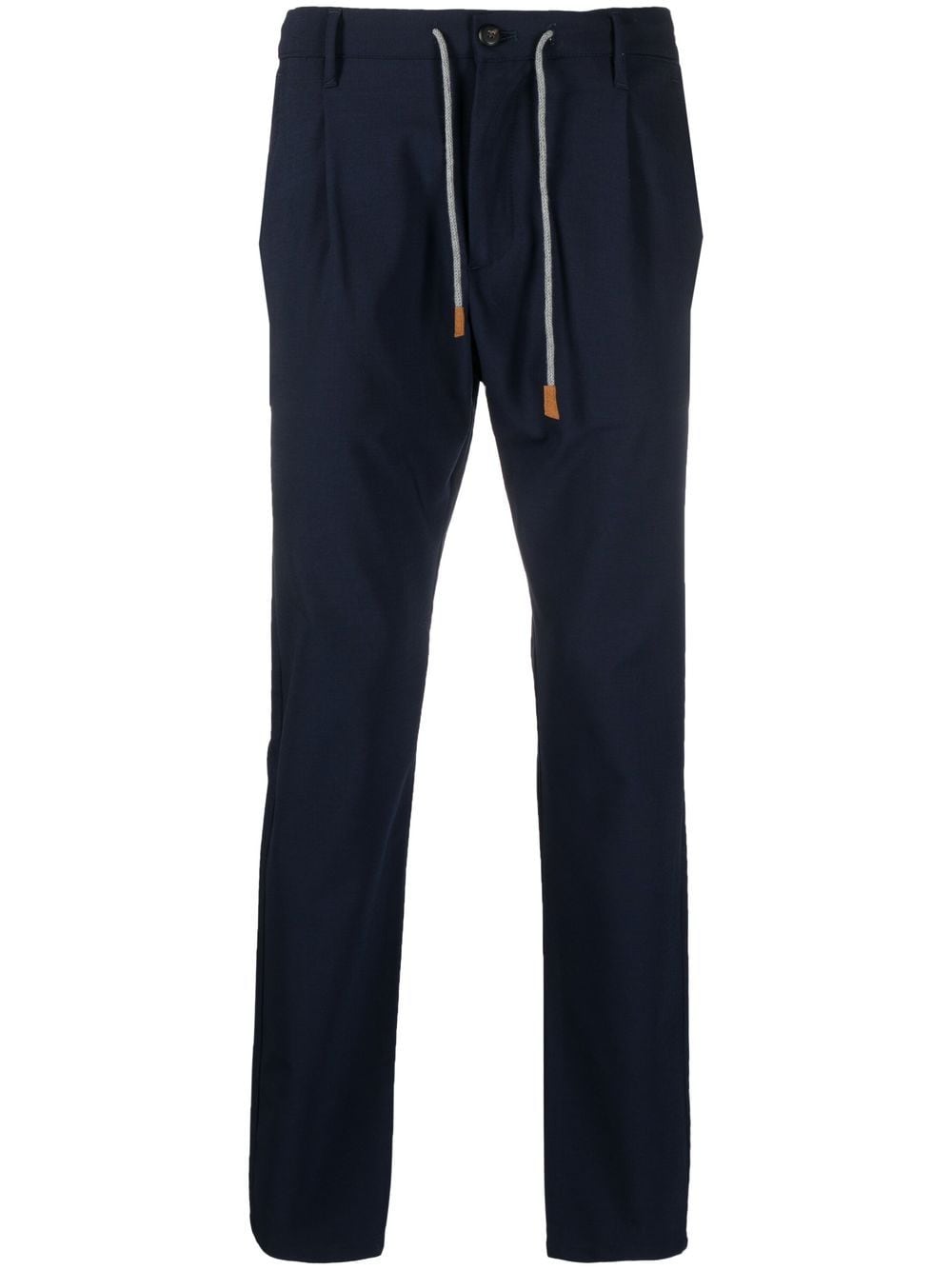 Eleventy straight-leg stretch-wool trousers - Blue von Eleventy