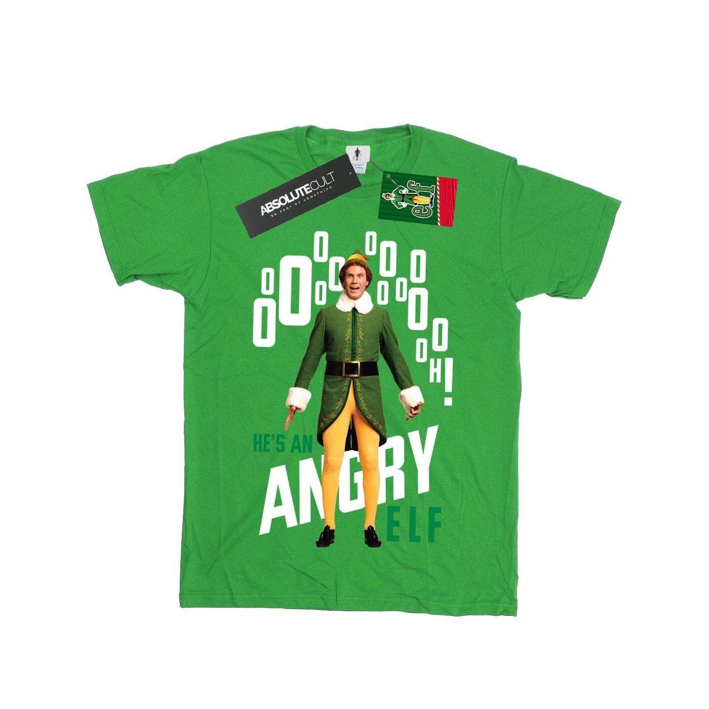 Angry Tshirt Jungen Grün 140/146 von Elf