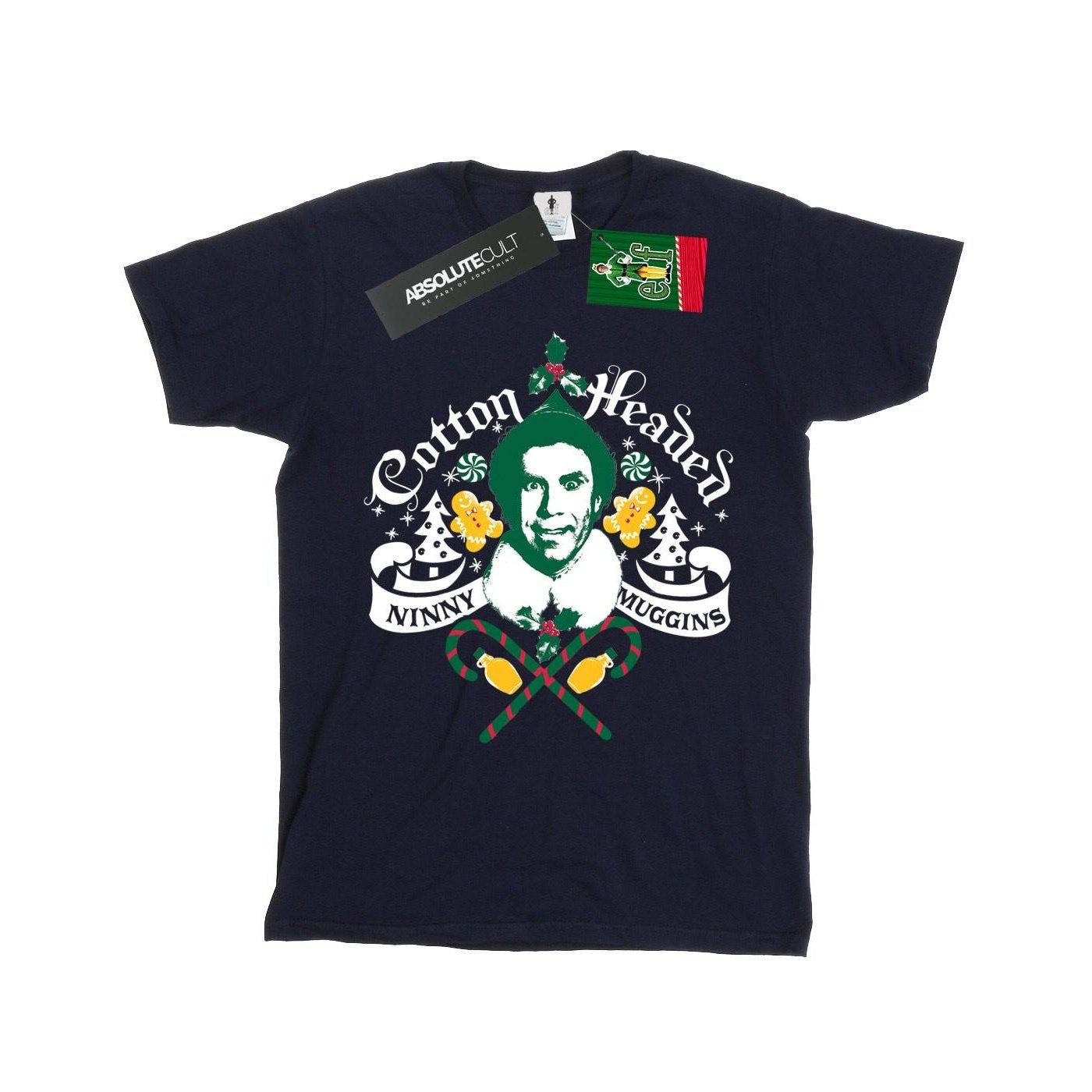 Cotton Headed Ninny Muggins Tshirt Mädchen Marine 116 von Elf