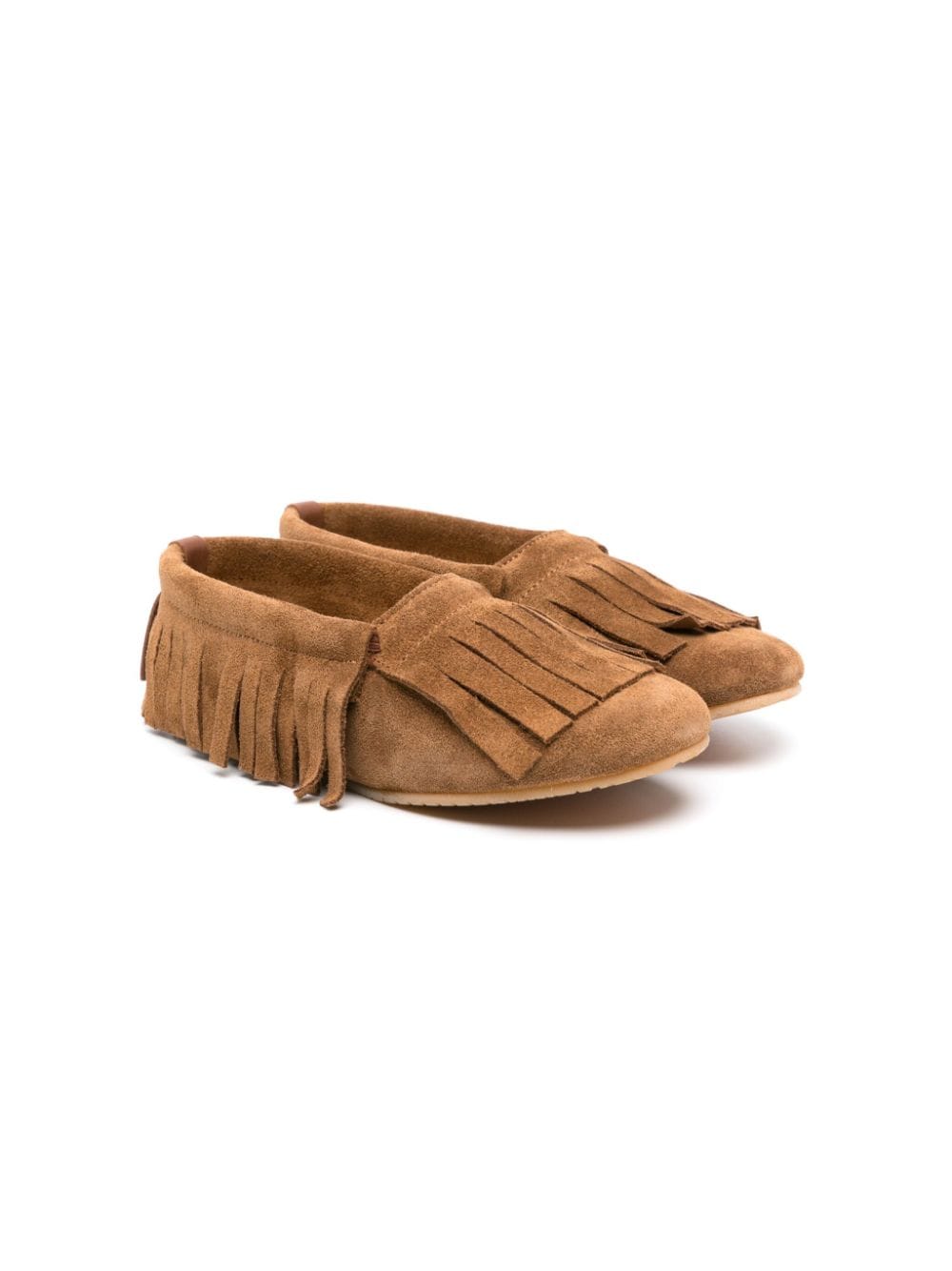 Eli1957 fringe-detailed suede moccasins - Brown von Eli1957