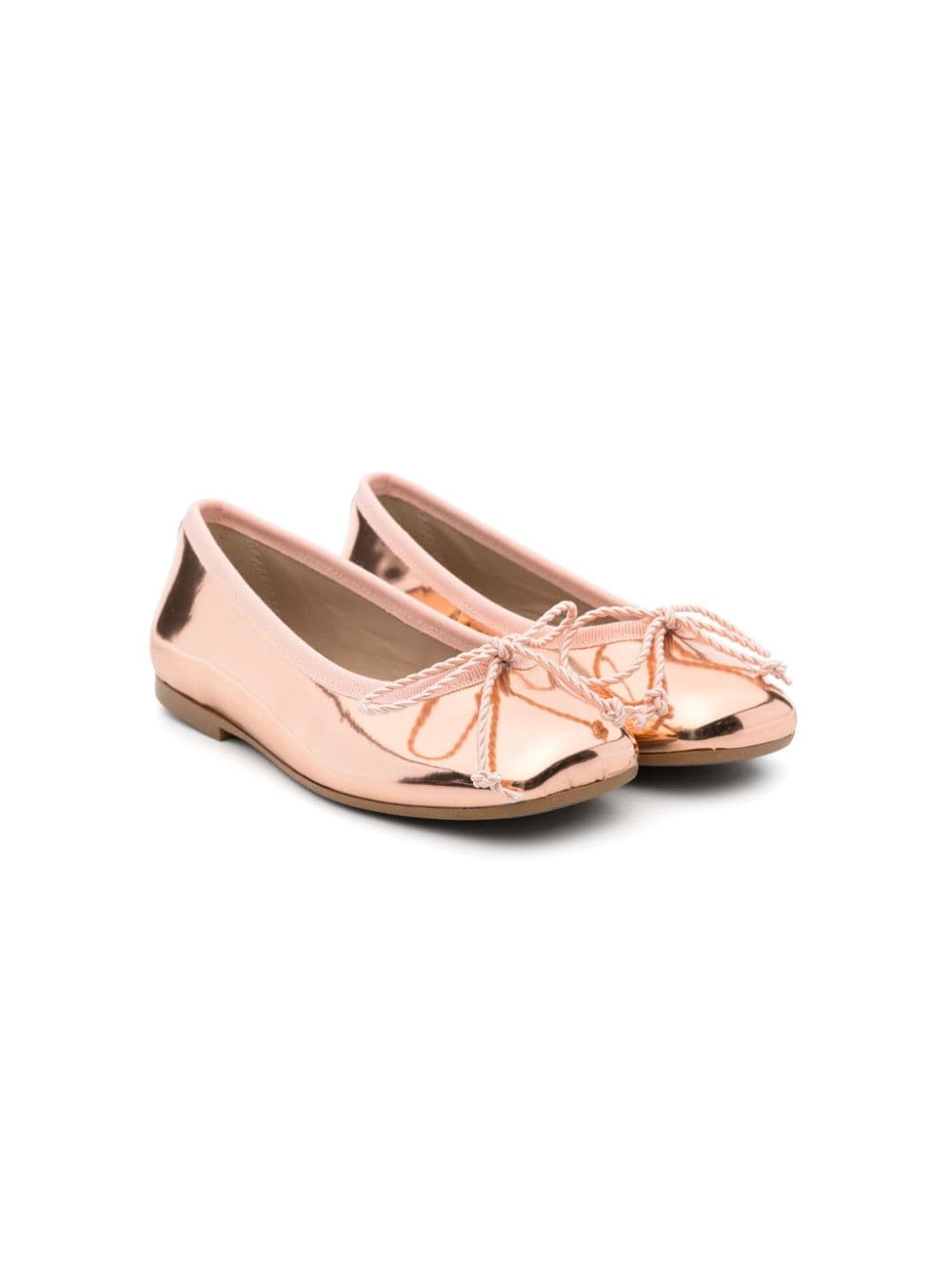 Eli1957 patent-leather ballerina shoes - Pink von Eli1957