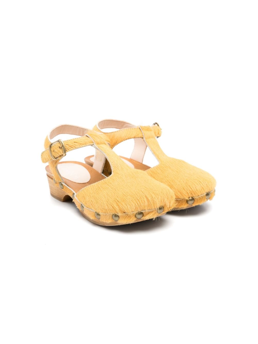 Eli1957 stud-detail leather sandals - Yellow von Eli1957