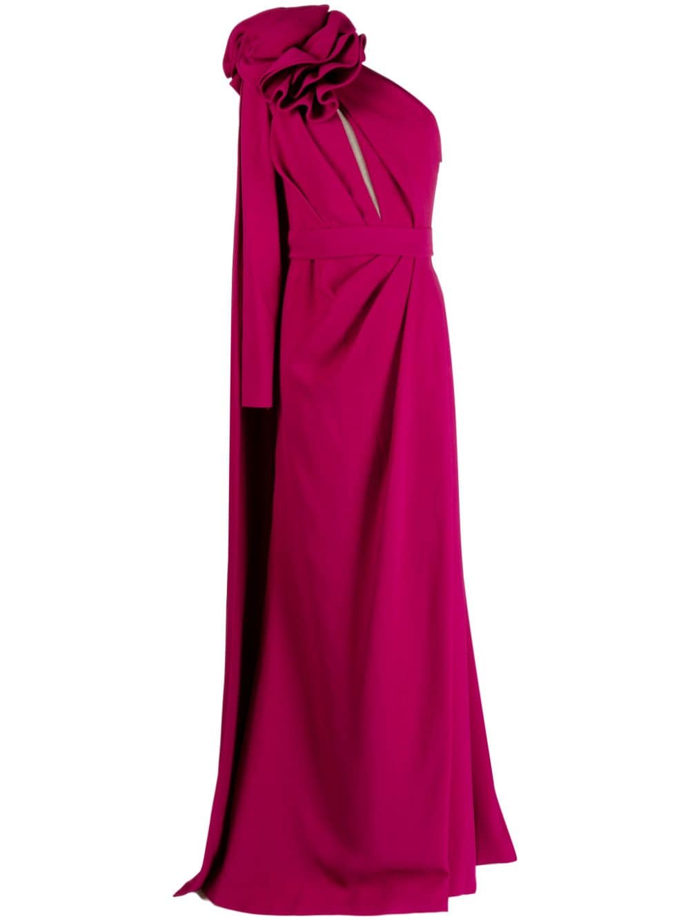 Elie Saab Cady flower-detailing dress - Pink von Elie Saab