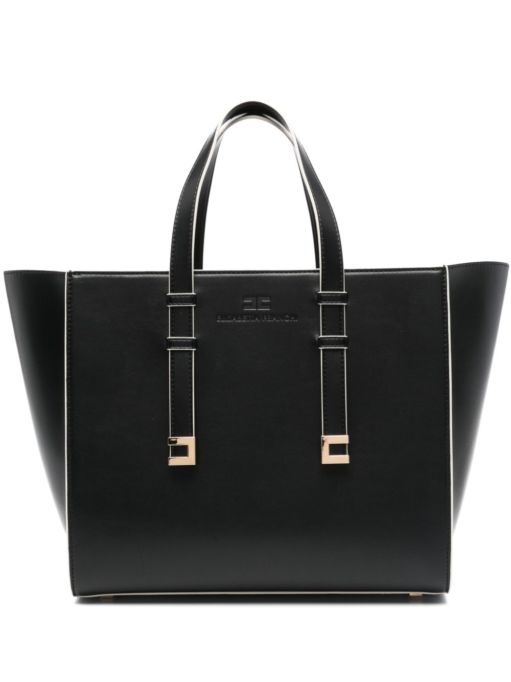 Elisabetta Franchi small Essential tote bag - Black von Elisabetta Franchi