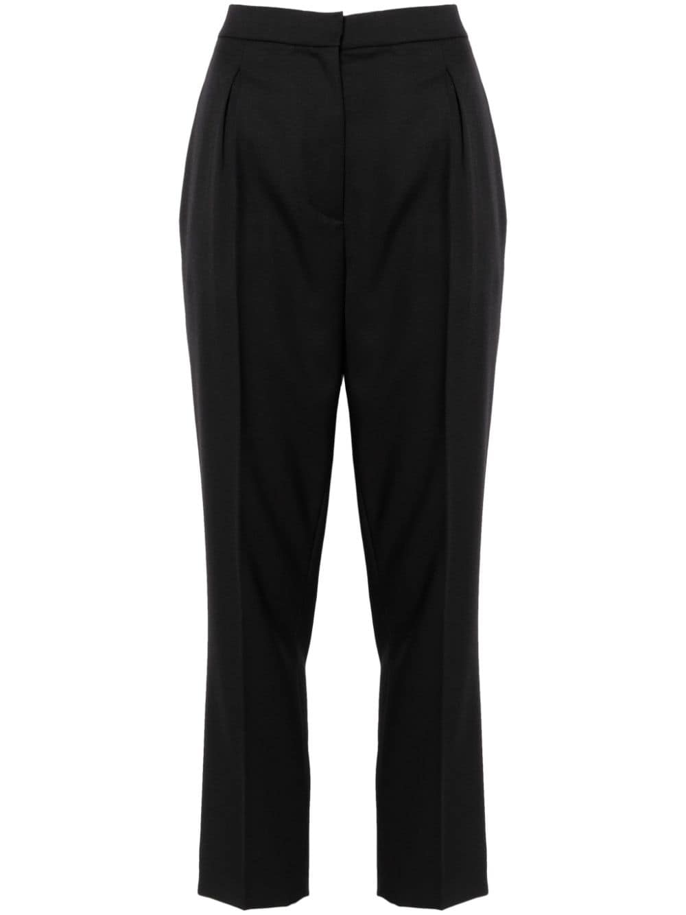 Elisabetta Franchi straight virgin wool trousers - Black von Elisabetta Franchi