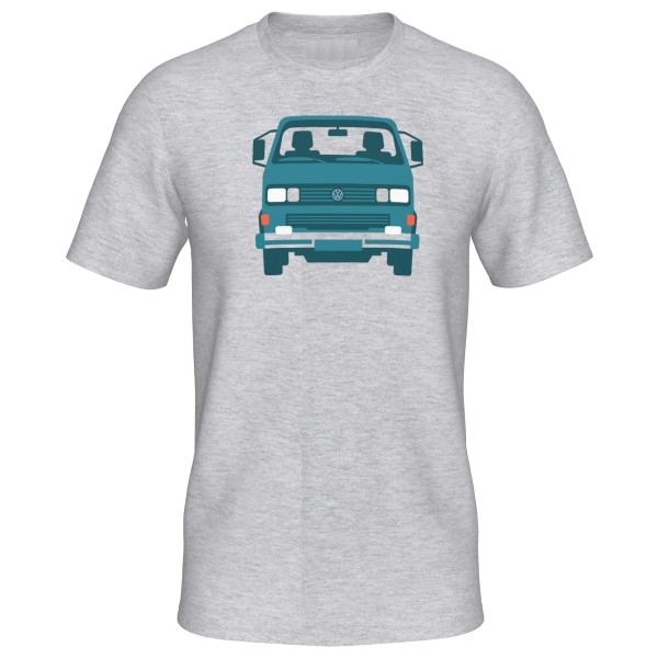 Elkline - Four Wheels To Freedom VoBuhiBu - T-Shirt Gr L grau von Elkline