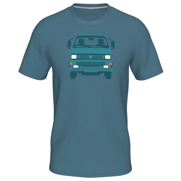 Elkline - Four Wheels To Freedom VoBuhiBu - T-Shirt Gr S blau von Elkline