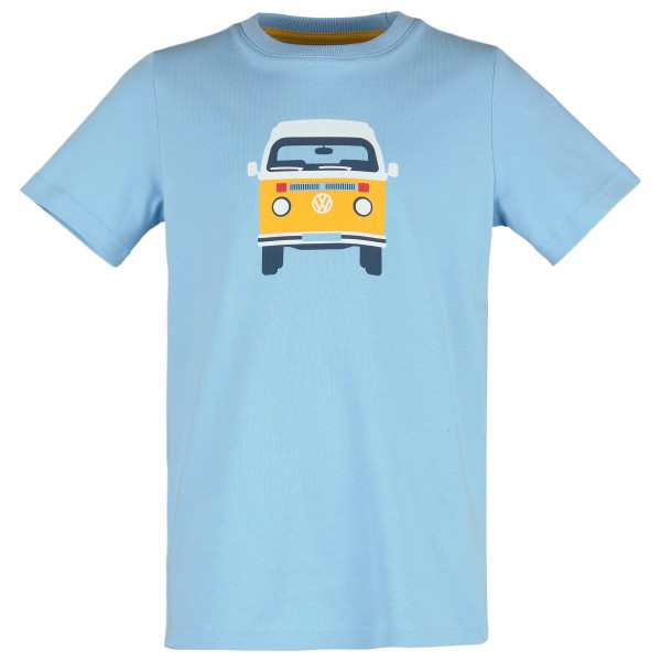 Elkline - Kid's Four Wheels To Freedom Tezwei - T-Shirt Gr 104 blau von Elkline