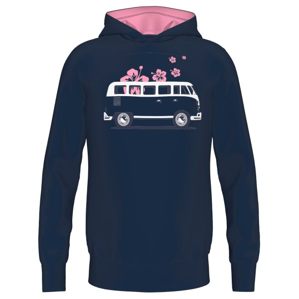 Elkline - Kid's Four Wheels To Freedom Tschörnie - Hoodie Gr 116 blau von Elkline