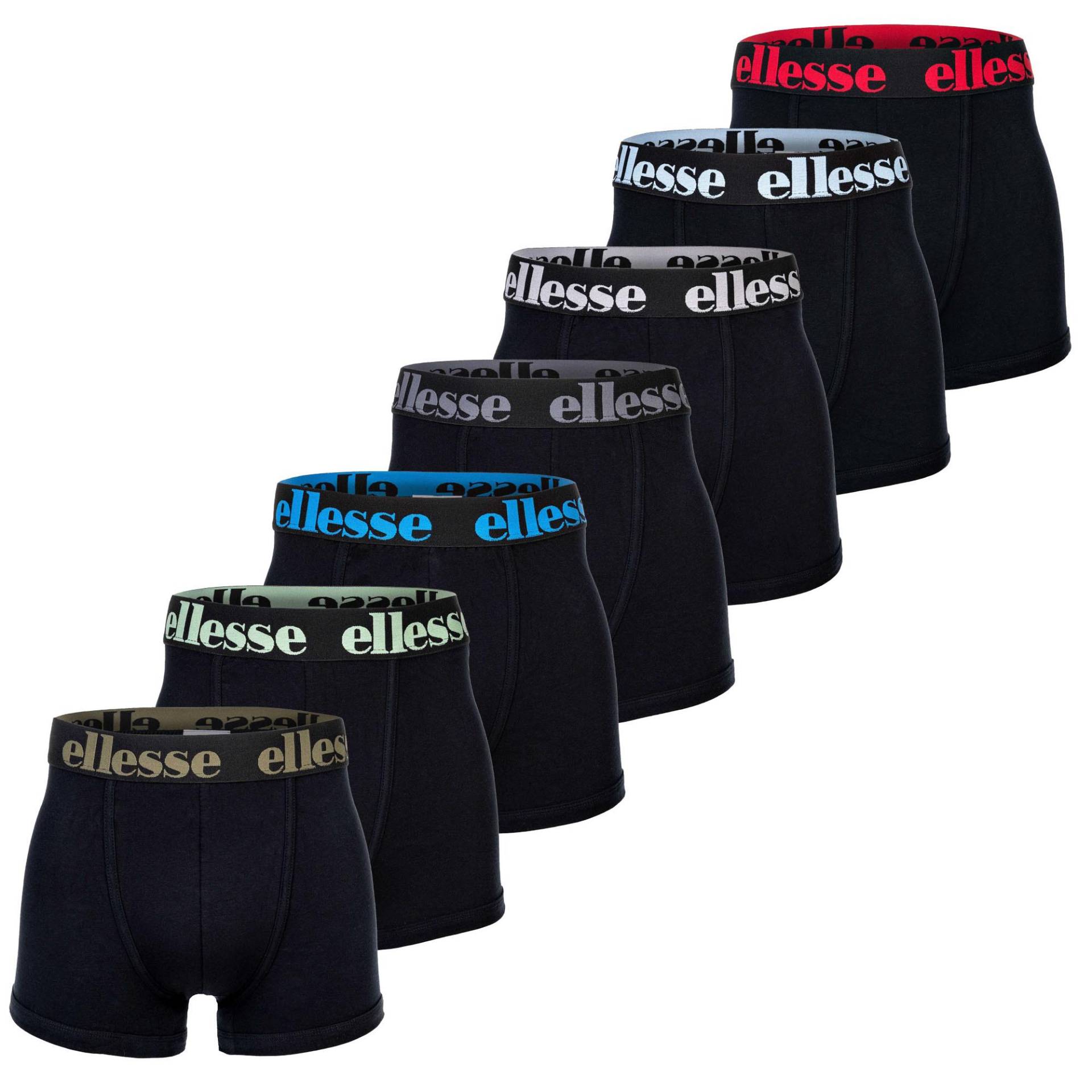 Boxer Shorts, 7er Pack Herren Multicolor 3XL von Ellesse
