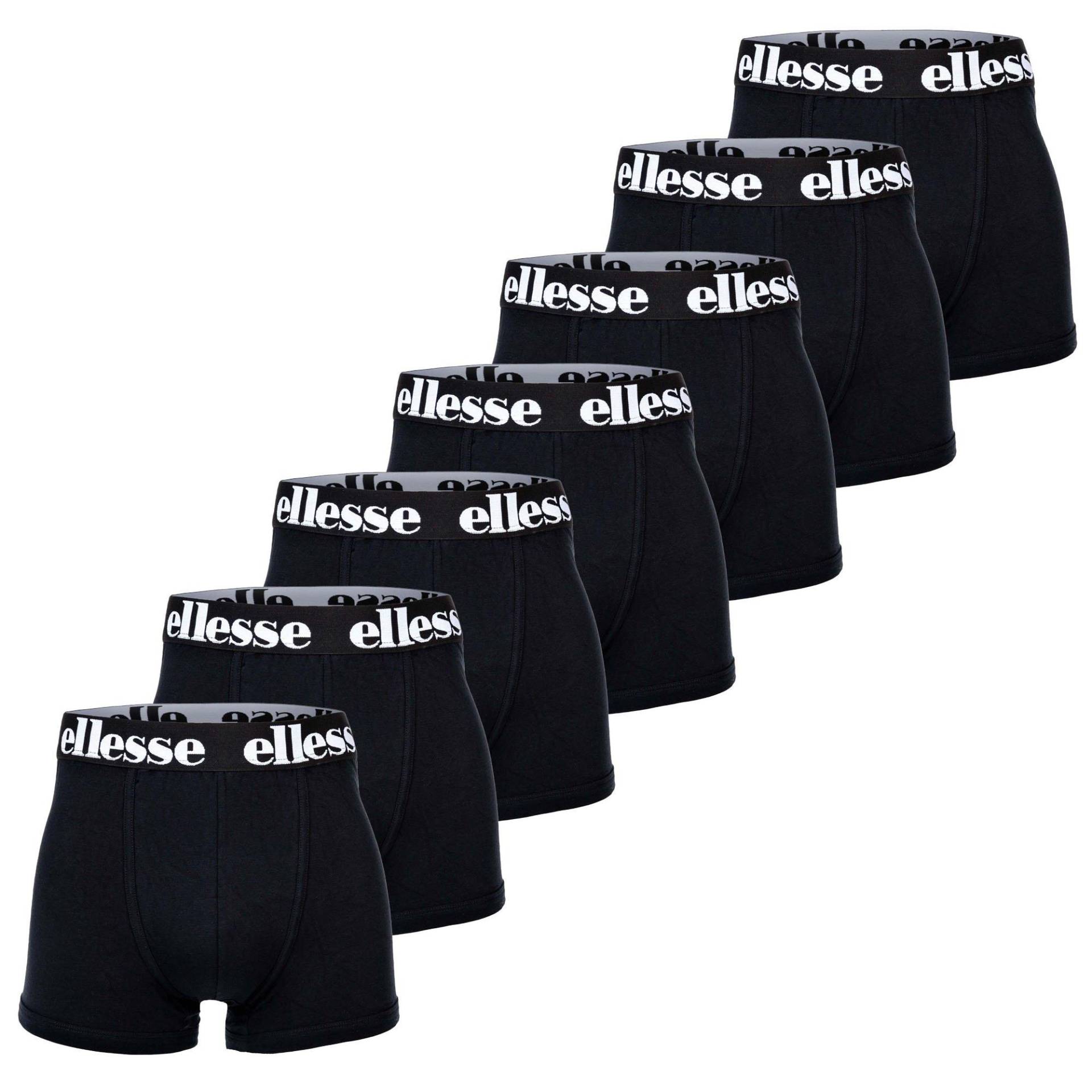 Boxer Shorts, 7er Pack Herren Schwarz 3XL von Ellesse