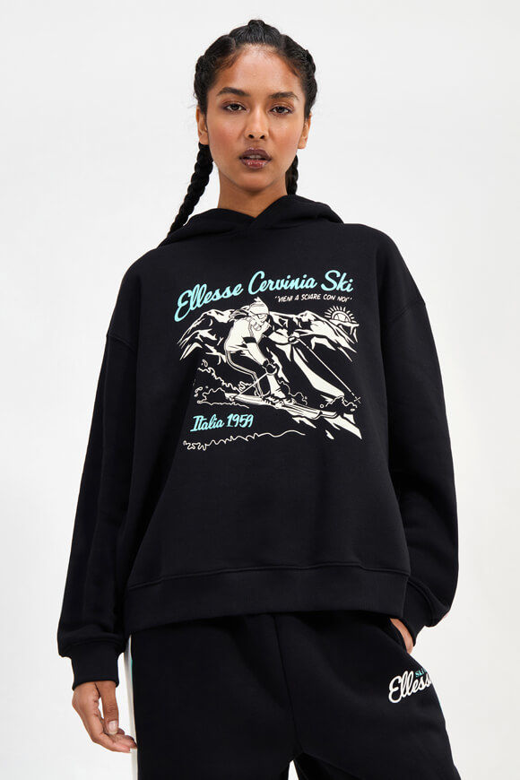 Ellesse Brunner Oversize Kapuzensweatshirt | Black | Damen | S Ellesse Brunner Oversize Kapuzensweatshirt | Black | Damen | S von Ellesse