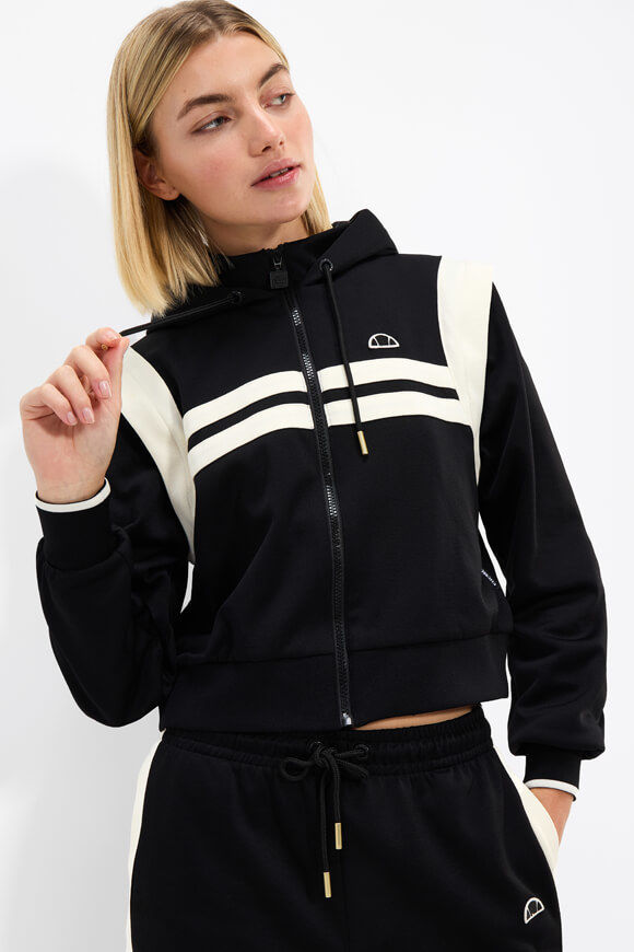 Ellesse Perna Kapuzensweatjacke | Black + Offwhite | Damen | M Ellesse Perna Kapuzensweatjacke | Black + Offwhite | Damen | M von Ellesse