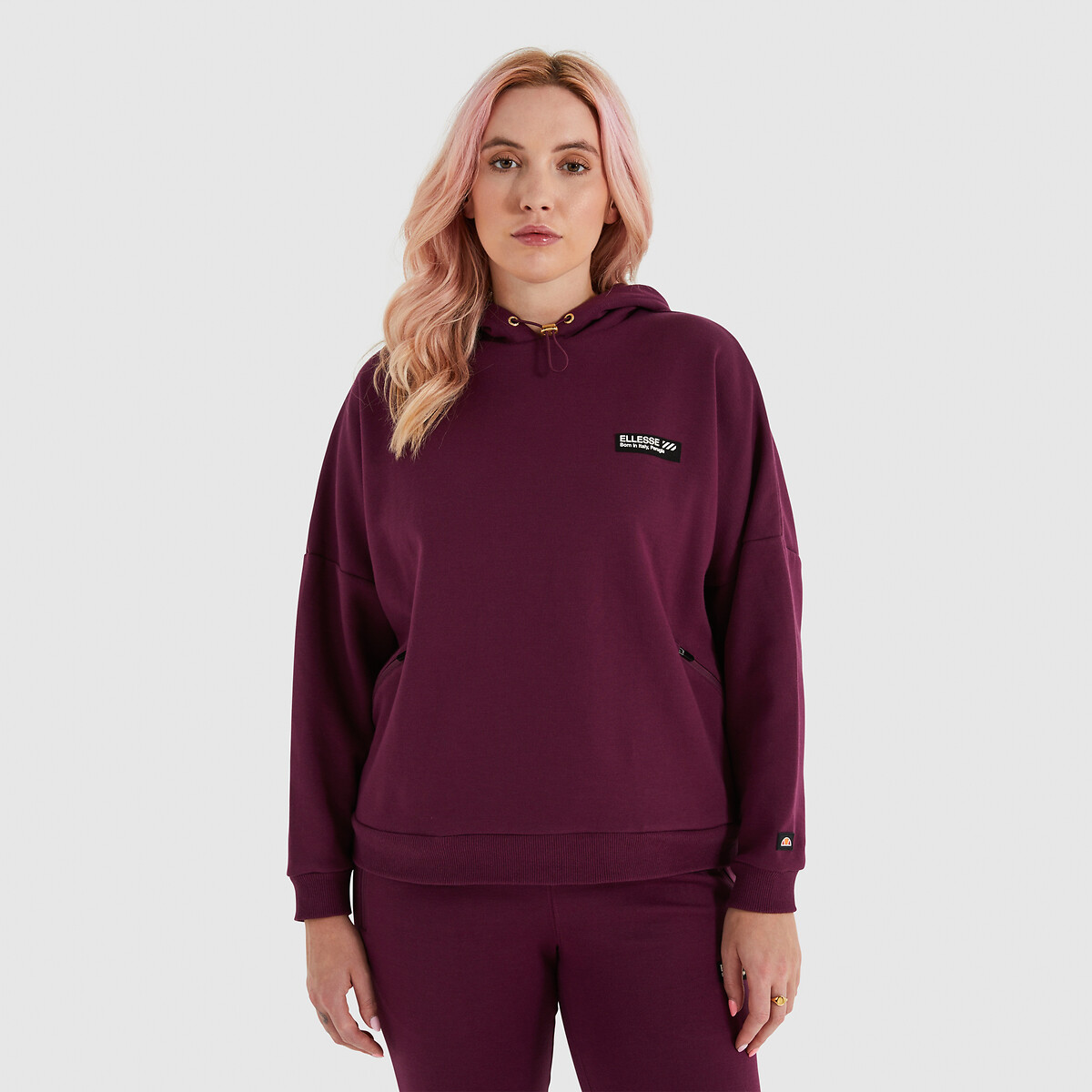 Kapuzensweatshirt Semprevisa, 2 Reissverschlusstaschen von Ellesse