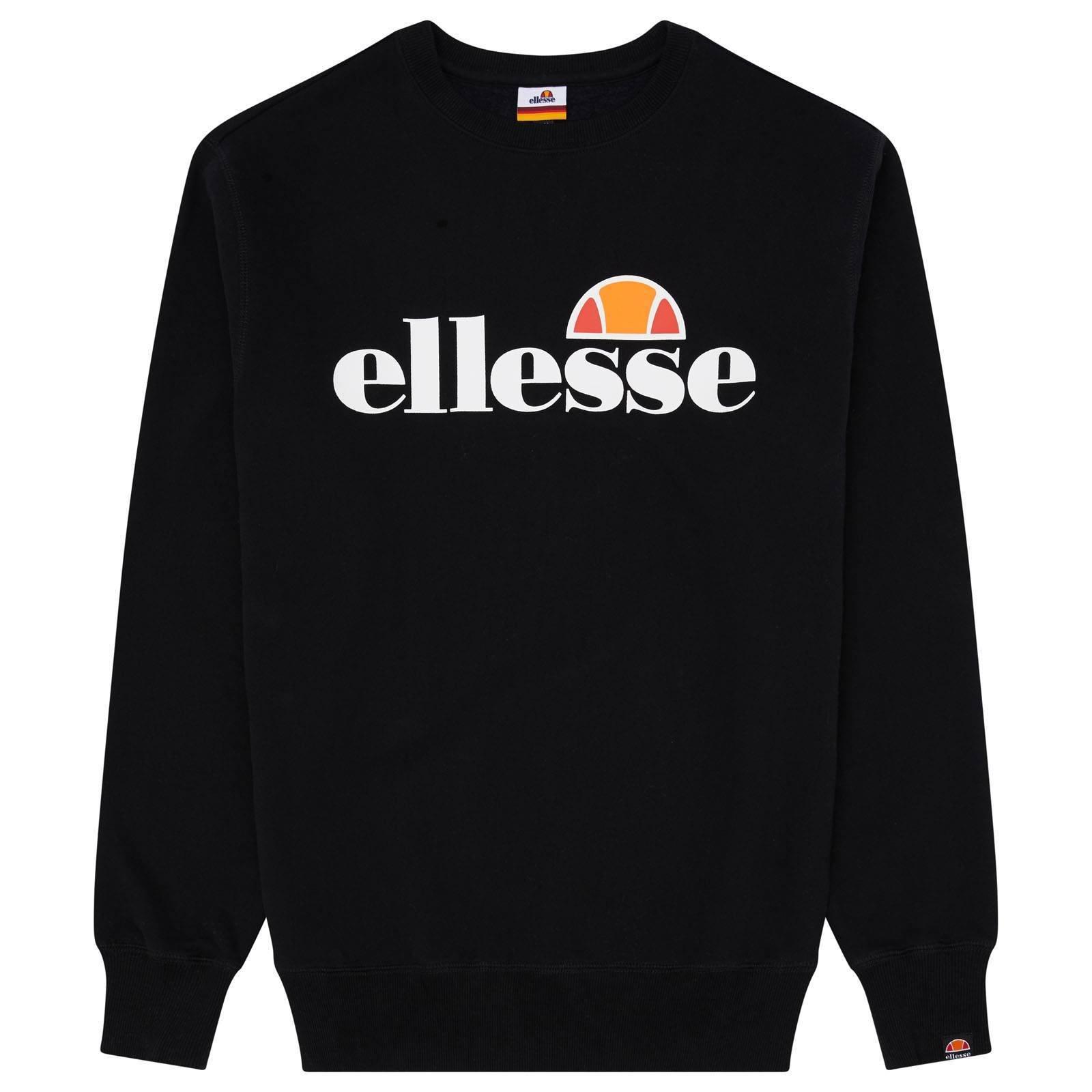 Sweatshirt Bequem Sitzend-sl Succiso Herren Schwarz L von Ellesse