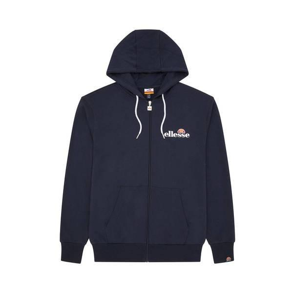 Sweatjacke Bequem Sitzend-briero Fz Hoody Herren Blau M von Ellesse