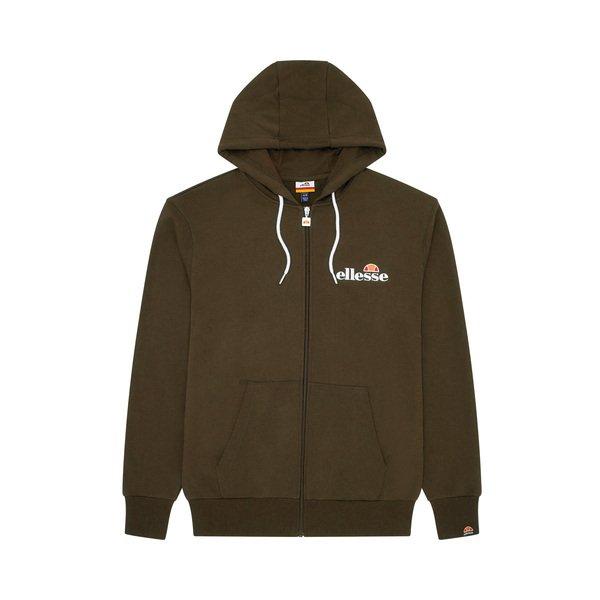 Sweatjacke Bequem Sitzend-briero Fz Hoody Herren Grün M von Ellesse