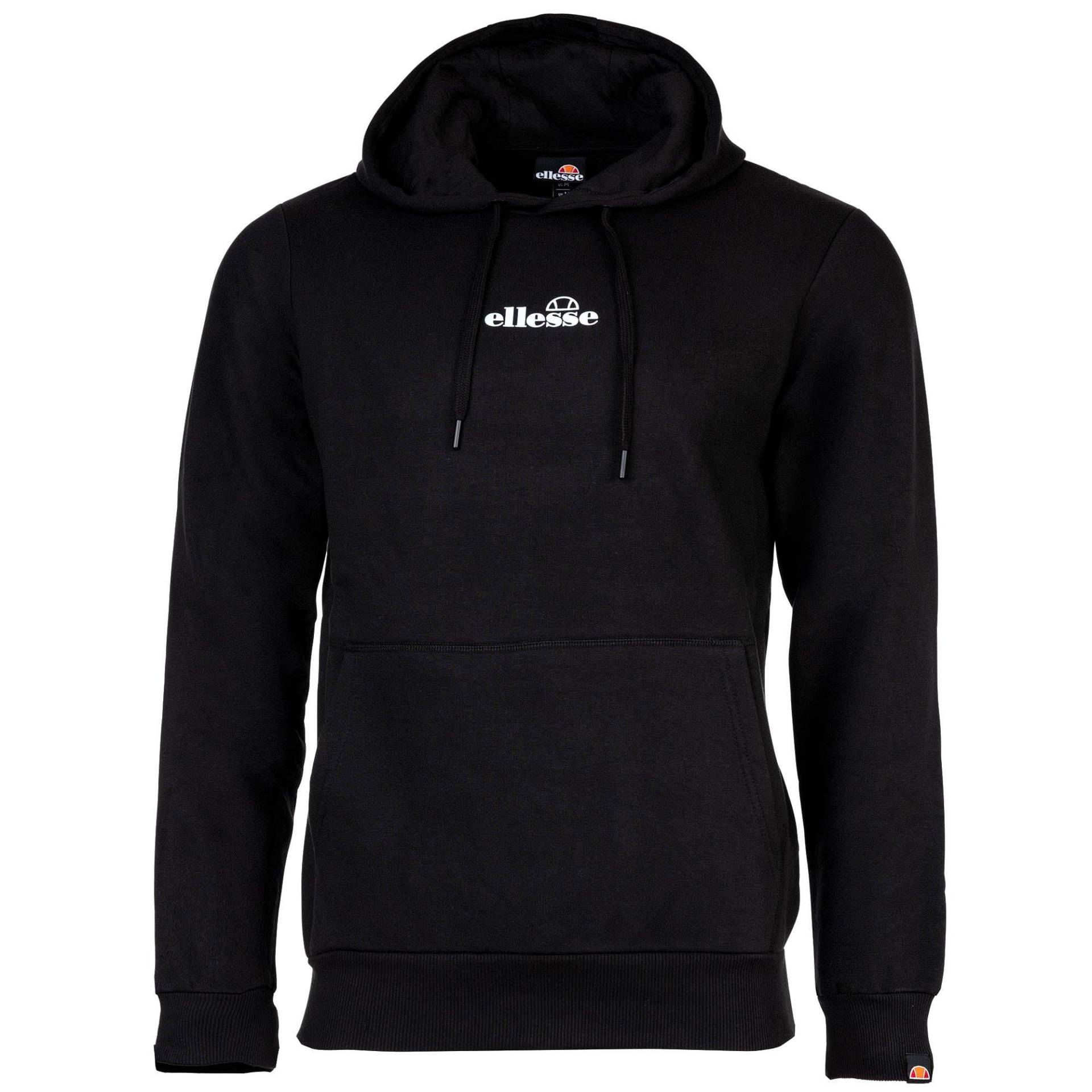 Sweatshirt Bequem Sitzend Herren Schwarz M von Ellesse