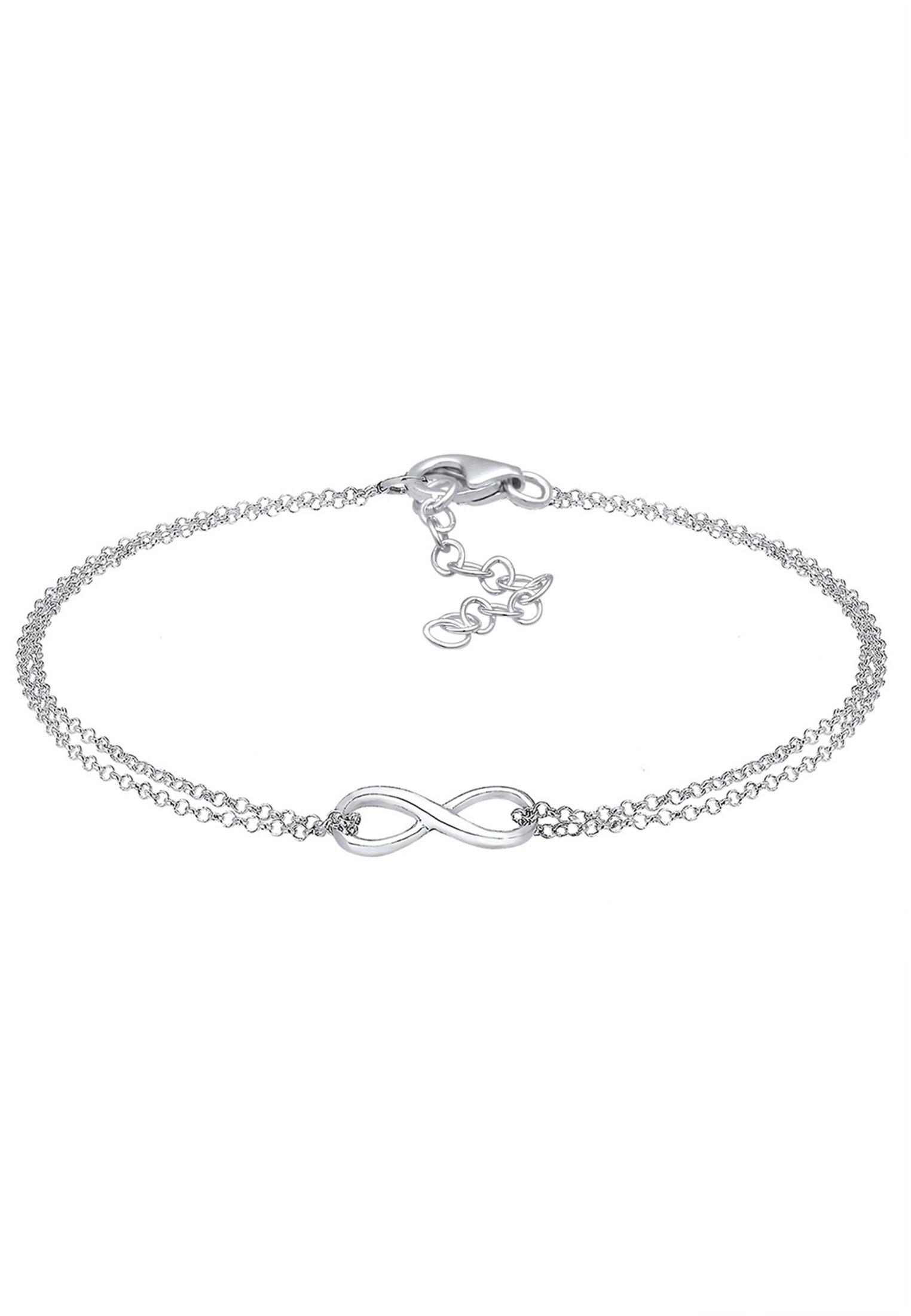 Armband Unendlichkeit Symbol Damen Silber 16cm von Elli